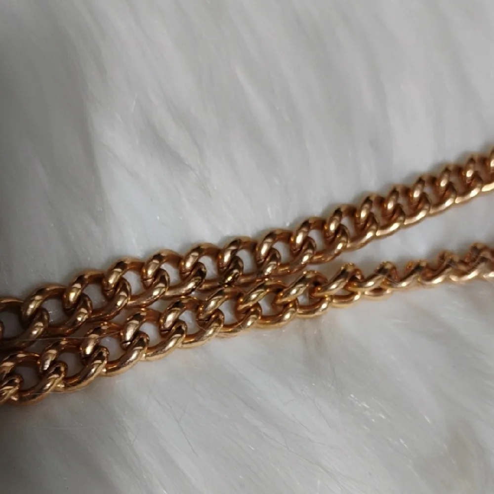 Juicy Couture Vtg Gold-Tone Pave Heart Pendant Chain Necklace - Picture 11 of 13